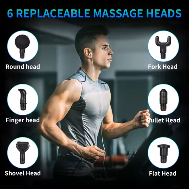 Deep Tissue Massage Gun 30 Speed levels - Image 3